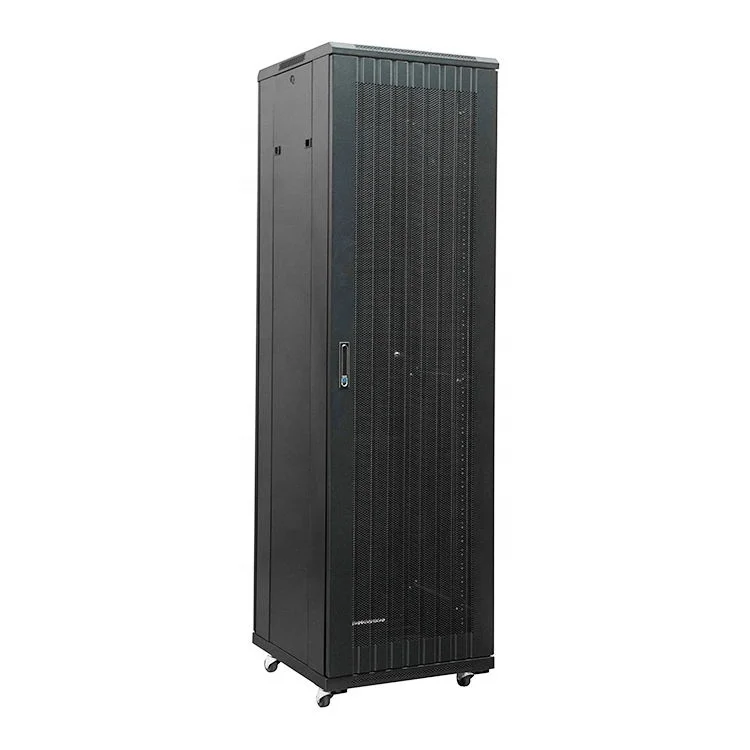 Bolein 19' 27U 32U 37U 42U Floor Standing Cooling Mesh Vented Double Door Data Center Server Rack DDF Network Server Cabinet