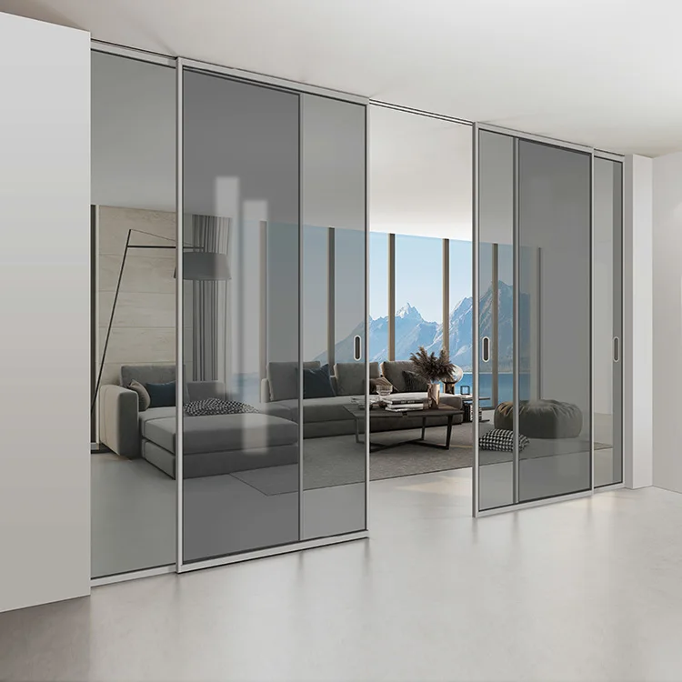 aluminium doors and windows designs titanium magnesium Aluminum Door