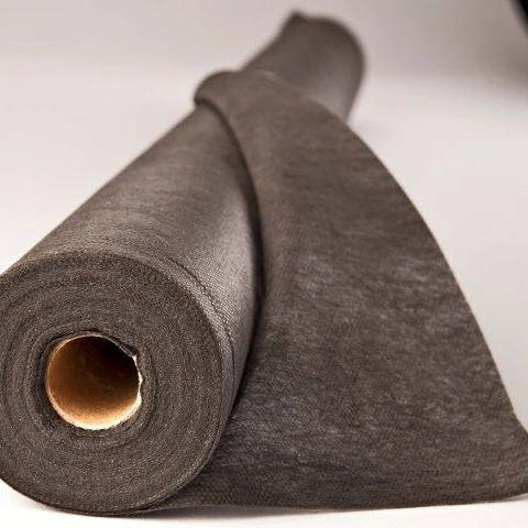 Black Non Woven Spun Bond Fabric For Air Dust Filtering