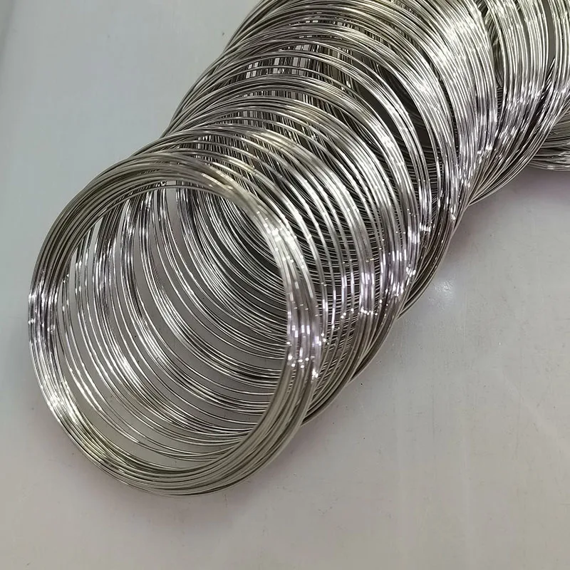 Металлический 14k настоящий позолоченный провод для бисера 0 6 мм памяти изготовления браслетов «сделай сам»