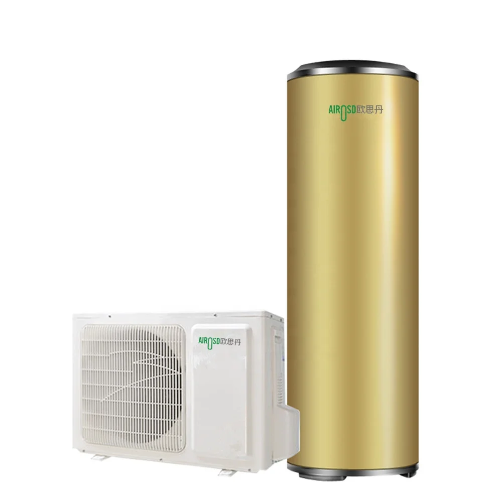 75 Degree High Temperature Domestic Water Heater Heat Pump Wholesale Manufacturer With Water Tank