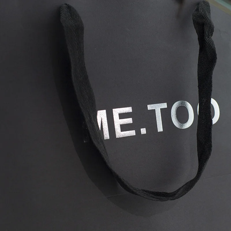 Wholesale Eco-Friendly Reusable Shopping Bags Customizable Paper Packaging with Logo Handles Recyclable Jewelry Clothing Gifts