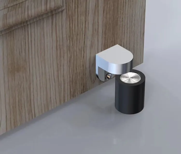 Bedroom Hardware Automatic Magnetic Door Stopper Door Holder