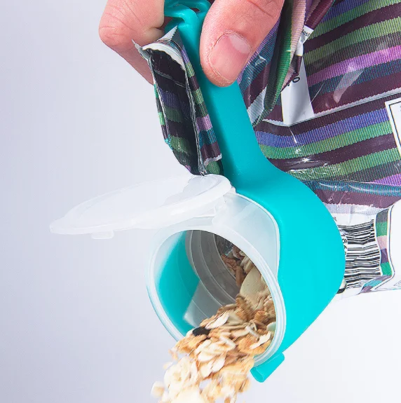 
New Seal Pour Food Storage Bag Clip to Keeping Fresh and Helper Food Saver Travel Kitchen Tools 