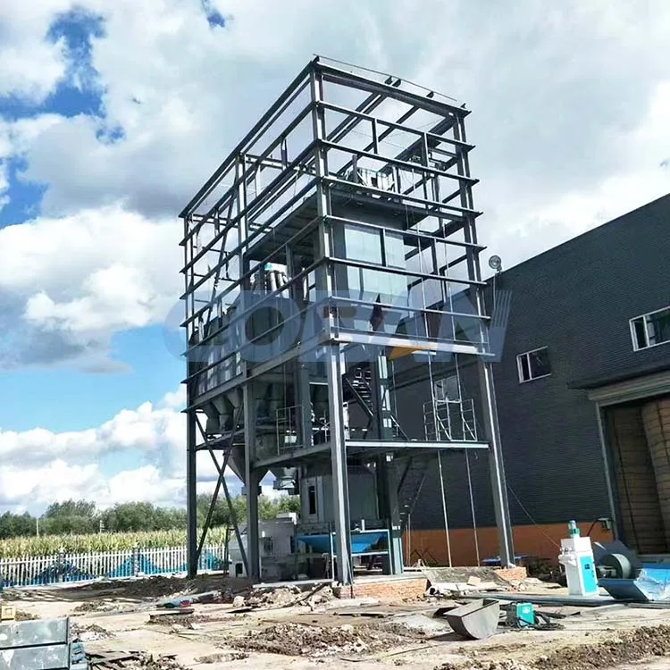 5t/h Turnkey Business Plan Large Poultry Animal Feed Pellet Processing Plant Project Feed Production Line with warehouse