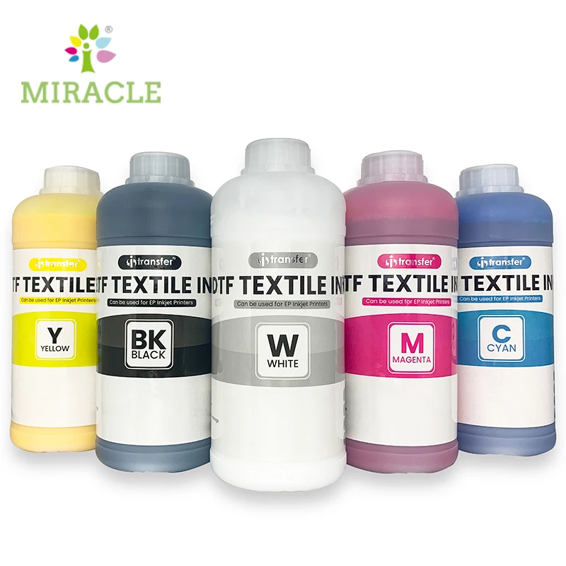 DTF White Ink Printer Waterbased Ink Transfer 1000ml