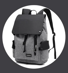 Fashion Casual Backpack Korean Style With Hidden Pocket, Waterproof Unisex Security Backpack Factory