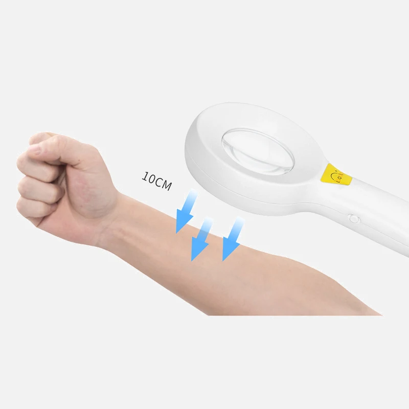 IBOOLO Dermatology DE-215 Electronic 365nm UV Woods Lamp for Veterinary Fungal Inflection Diagnose