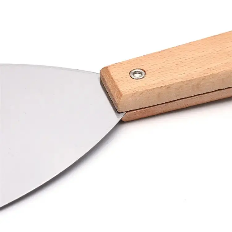 Factory New Style Floor Cleaning Building Tools Stainless Steel Putty Scraper Putty Knife for Tile