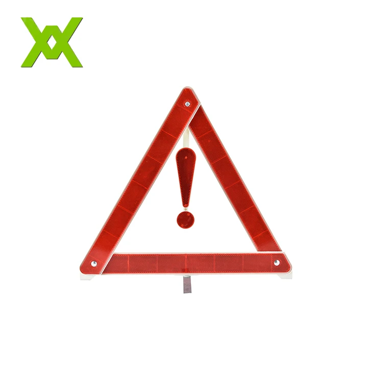 customized car triangle warning sign reflective warning triangle