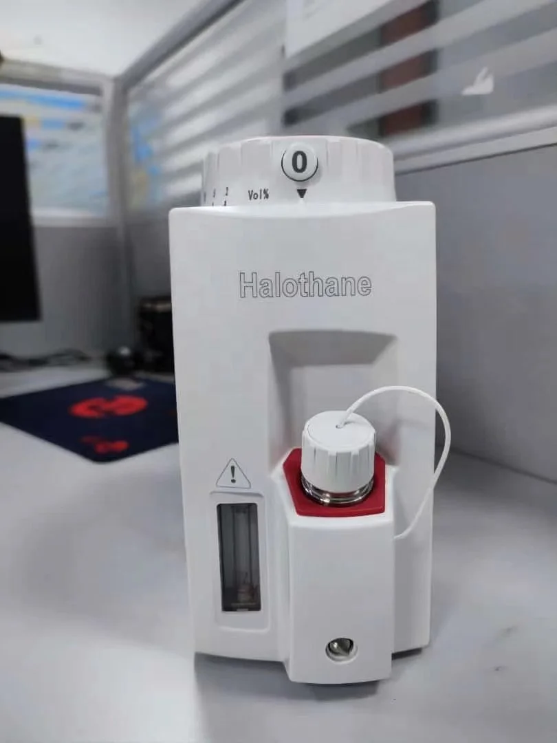 Manufacturer medical anesthesia machine big screen 2 vaporizer anesthesia system with visual and sound alarm