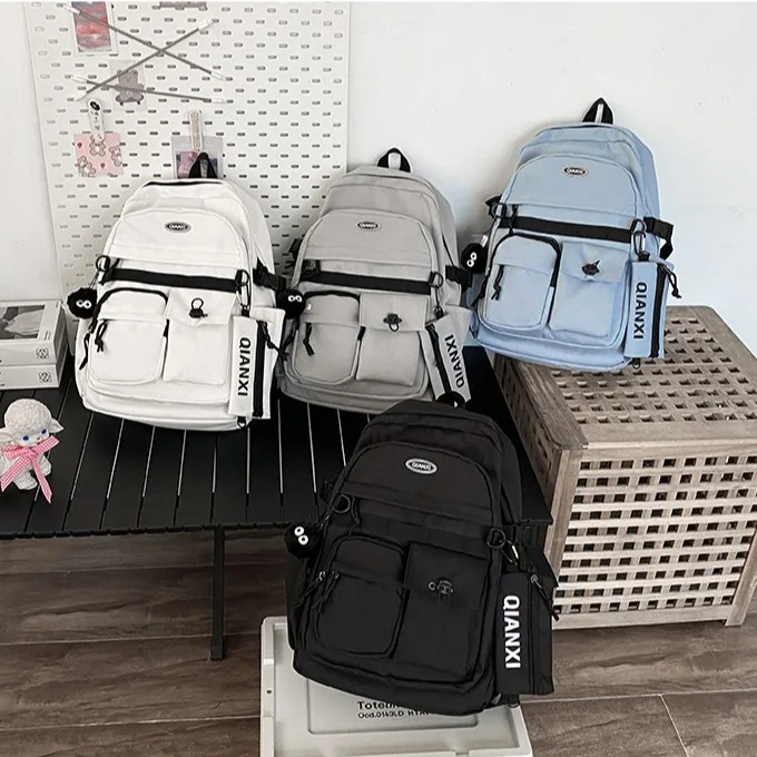 Factory Custom Design Leisure Travel Student Large Capacity Fashion Trend School Backpack High Quality