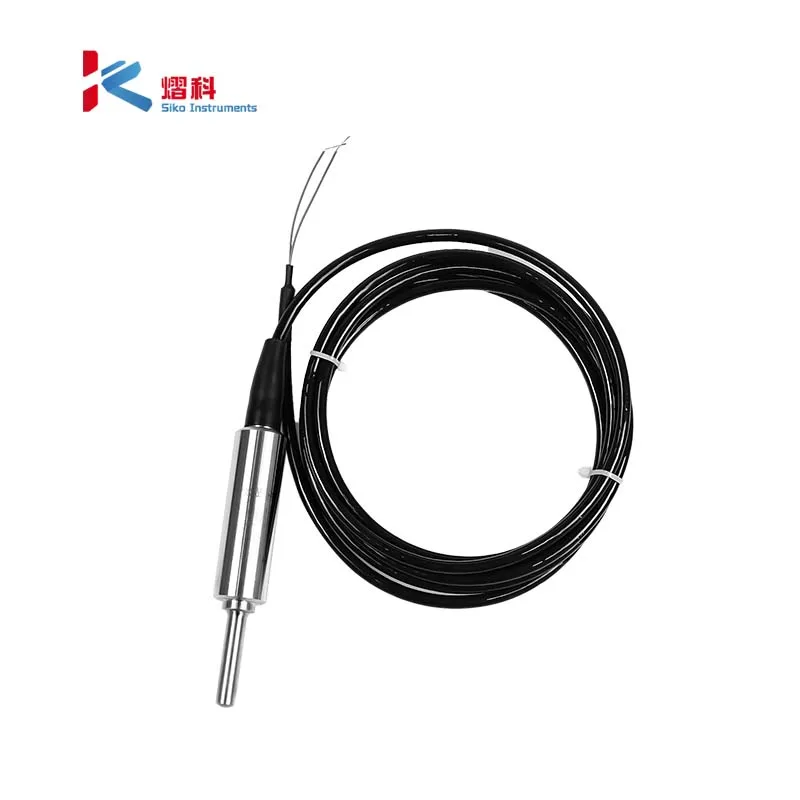 Water Temperature Measuring Submersible 4-20mA Output Temperature Probe And Transmitter