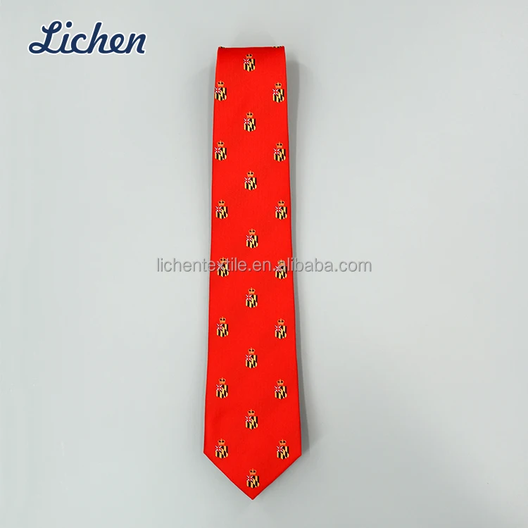 100% модный мужской шелковый тканый галстук с логотипом для заказа