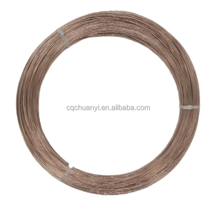 CuNi2/CuNi6/CuNi8/CuNi10/CuNi44 Copper Nickel CuNi Alloy electric heating wire with customizable composition and specification