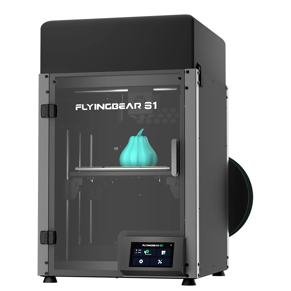 3D-принтер FLYINGBEAR S1 максимальная скорость 500 мм/с высокая точность ± 0 1 мм размер сборки 220*220*250 полностью алюминиевая машина для производства корекси