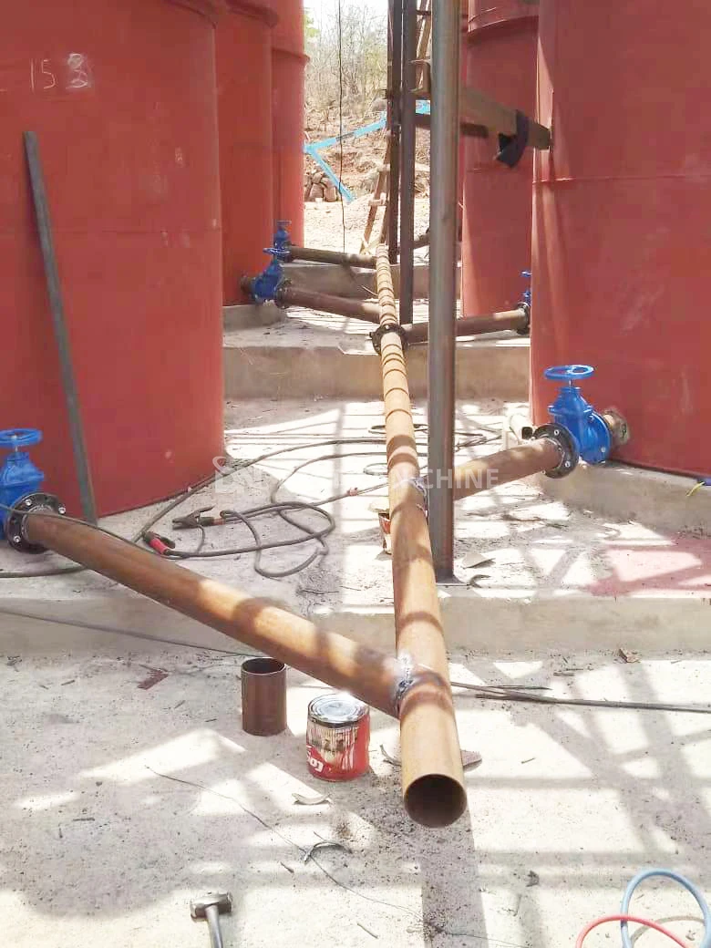 Gold Carbon In Pulp processing Line Gold CIL Plant Processing Equipment in Zimbabwe