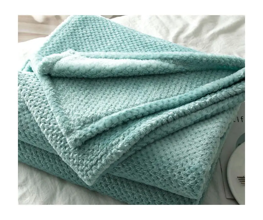 All Colour Custom Plain Puntos  Flannel Fabric 100% polyester