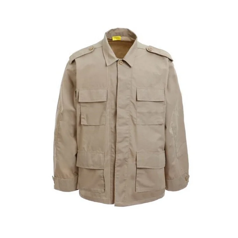 wholesale Khaki BDU outdoor tactical uniform Made in China