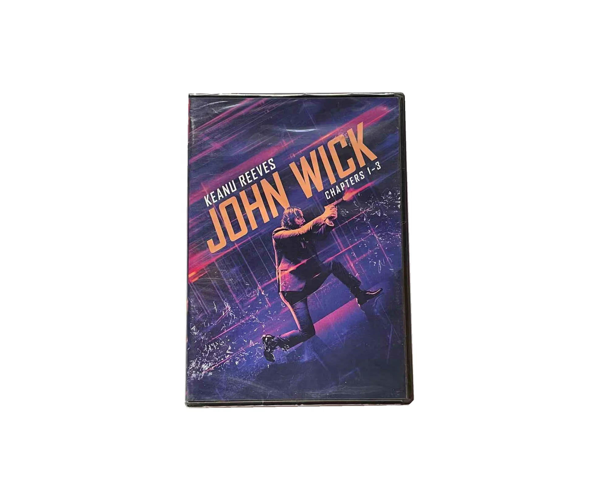 John Wick 1-3 3dvd dvd коллекционный фильм сериалы полные серии фильмов ebay Заводская поставка Новый Выпуск ddp disc