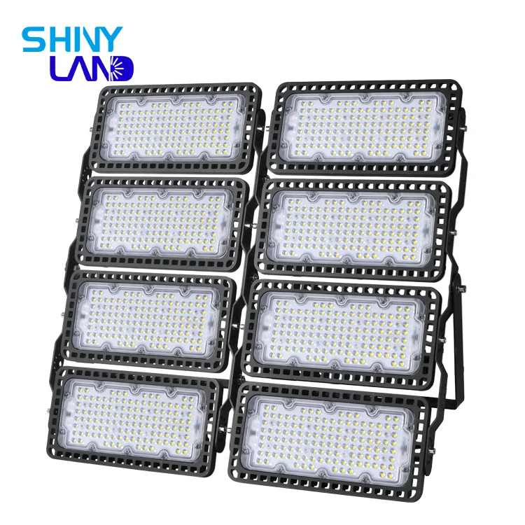 SMD 3030 5050 IP65 Waterproof Module Sport Light Led Stadium Flood Light 100w 200w 300w 400w 500w 600w 800w 1000w Aluminum IP66