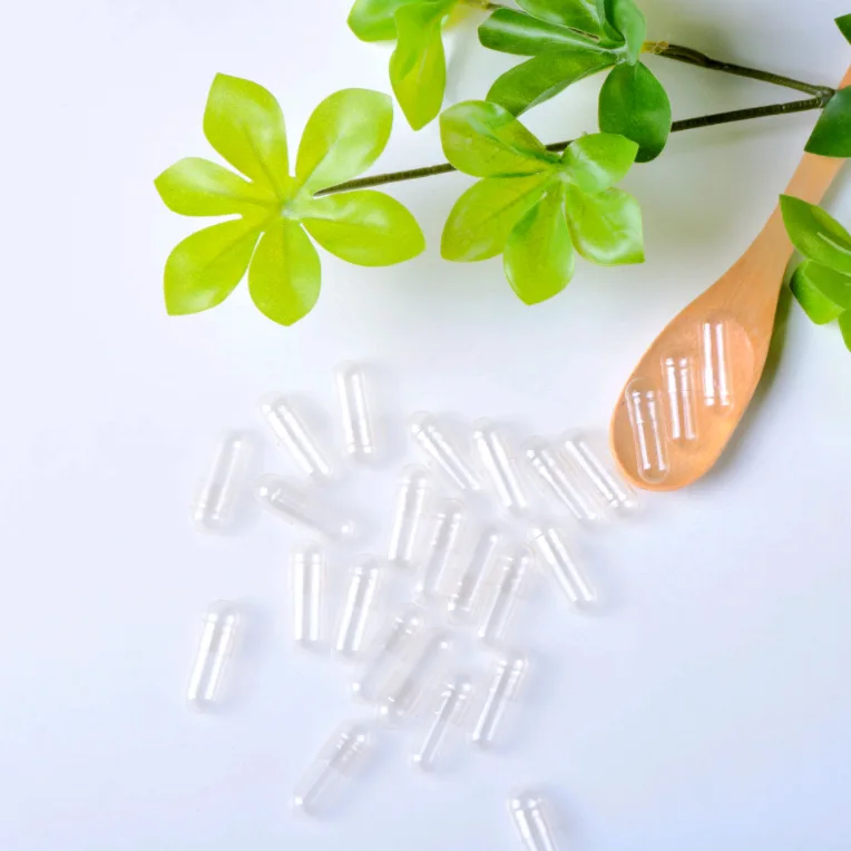 GMP Certified Fillable Empty Capsule Shell Separable And Joined White Empty Caps Clear Empty Gelatin Capsules Size 0