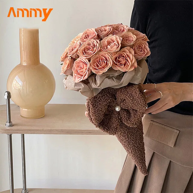 Ammy mothers day gift  Ice cream cone roses bouquet of flowers sets for women preserved roses bouquet gift
