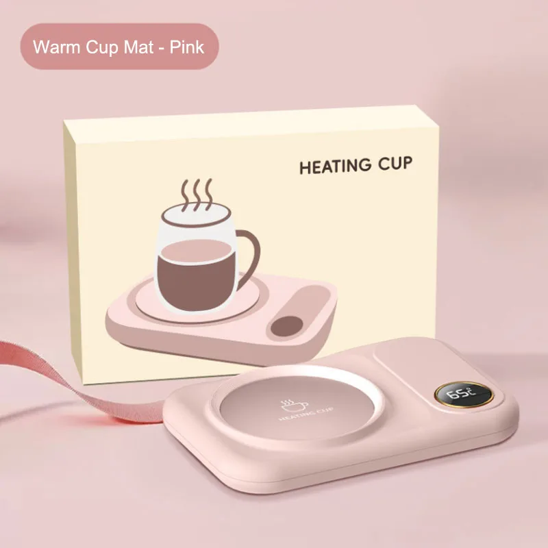 2024 christmas gifts Coffee USB Mug Warmer Heating cup Plate USB electric candle warmer heater for Home Office Desk Use