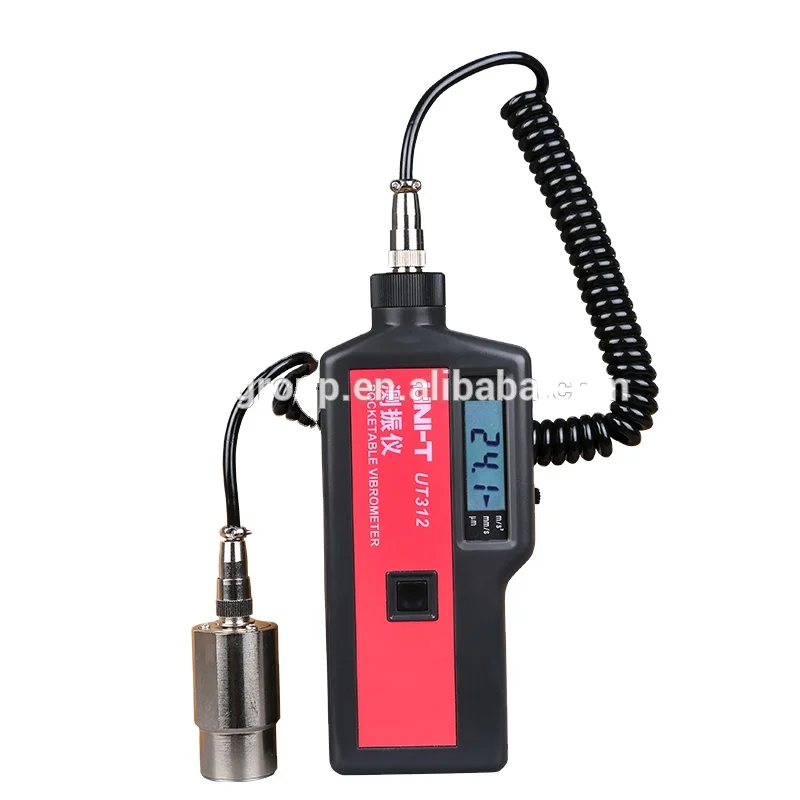 
UNI-T UT312 Vibrometer Portable LCD Vibration Analyzer Tester Meter with Split Sensor Signal Measuring Instruments 