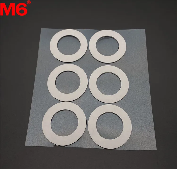 Washable Strong Sticky Nano Adhesive Tape Ring Reusable Die Cutting Double Sided Clear Tape Circle Nano For Walls