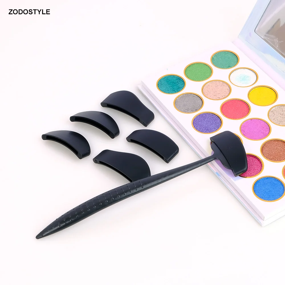 Makeup Tools Eye Shadow Applicator Lazy lady 6 in 1 eyeshadow stamp kit eye shadow setter eyeshadow stamps