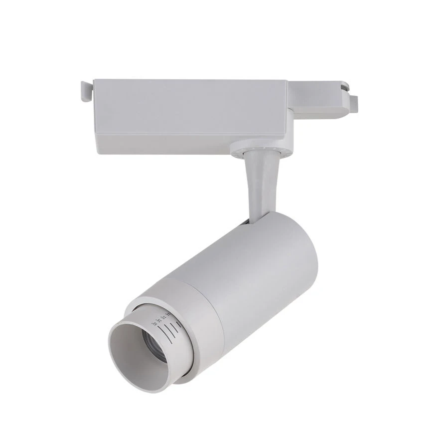 15 To 60 Degree Ceiling 20W Adjustable Focus Tracklight Zoomable Spotlight 15W COB LED Track Light