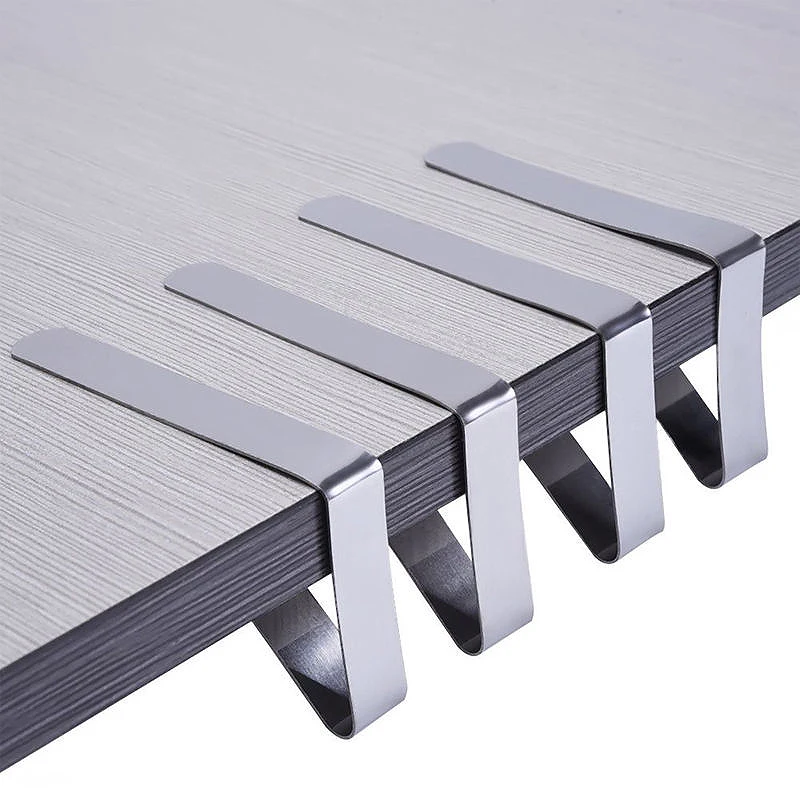 
Hot sale Sheet Metal Adjustable Table Cover Stainless Steel Table Clip For Table Cloth 