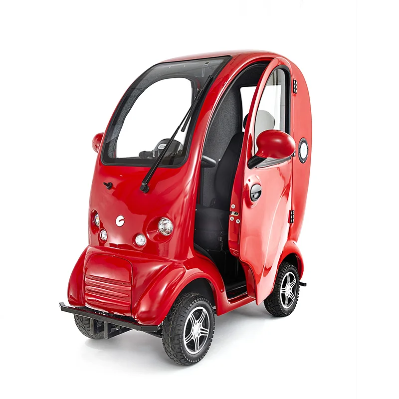 Одно сиденье 1400w закрытый салон скутер 4 колеса для откидываемых/пожилых