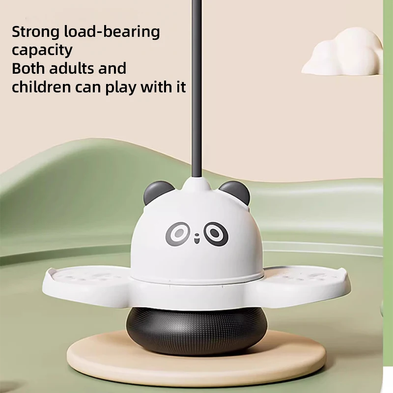 Custom balance jumping light up ball toy flash bouncing pedals durable high bounce rubber ball