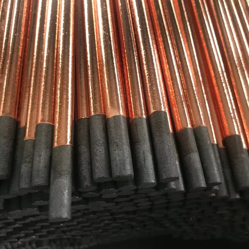 welding rods carbon arc gouging rods parts of copper coated gouging carbon rods (dc) carbon electrodes