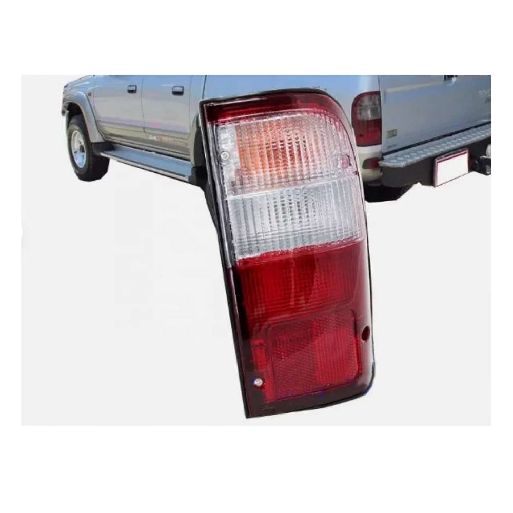 HIACE для домашнего использования TOYOTA HILUX TIGER MK4 MK5 98-04 1x RH задний фонарь красный прозрачный грузовик