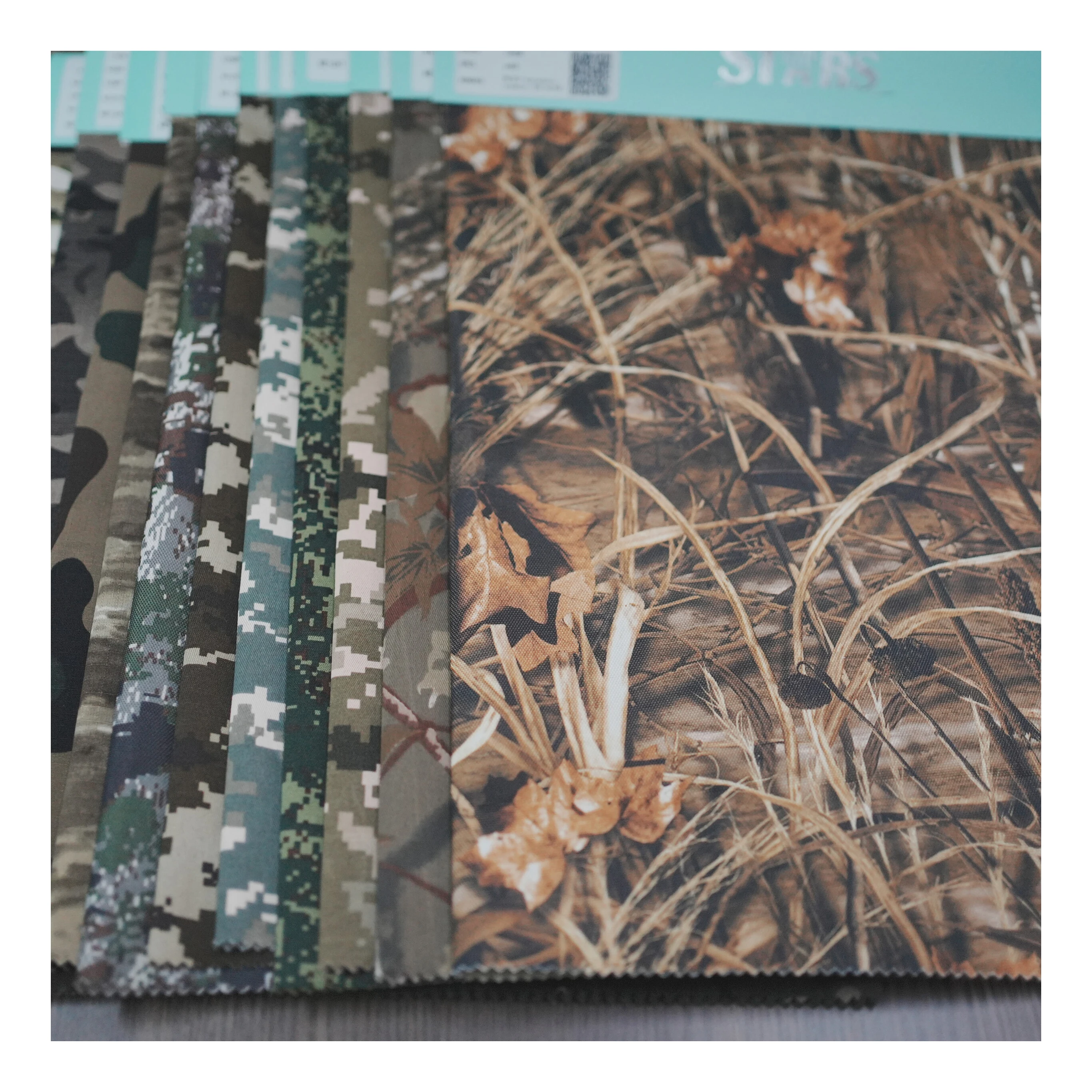 Manufacturer Custom Waterproof Ripstop Camo Hunting Fabric Realtree Camouflage Cotton Fabric for uniform