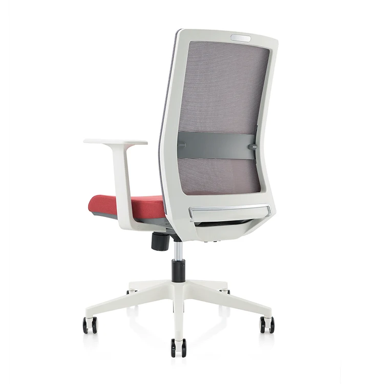 Высокое качество общие модные рабочий персонал сиденье со средней спинкой сетка офисные кресла производство