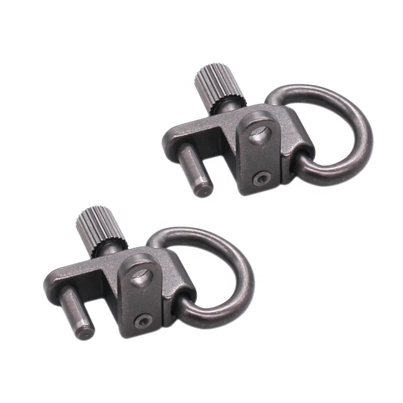 Durable Hunting Accessories Stainless Steel Sling Swivel for Paracord Straps