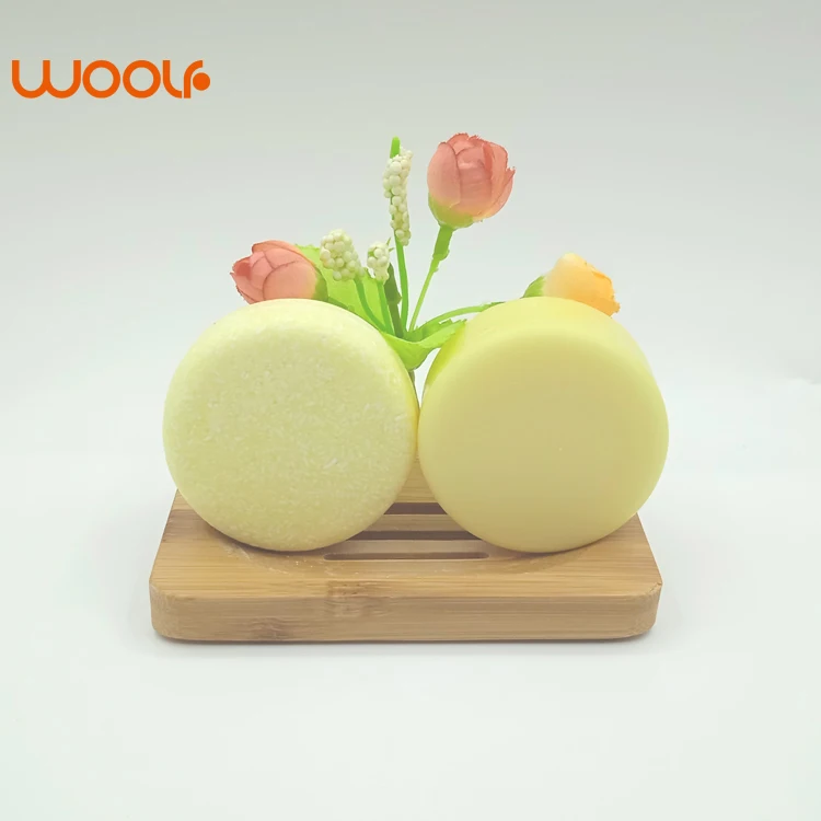 Wholesale OEM zero waste solid mango shampoo bar low moq boite shampoing a barre