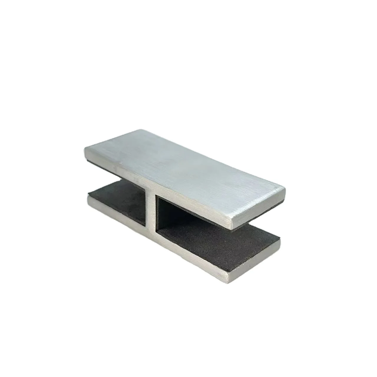 Manufacturer Customized Stainless Steel casting service Staircase Handrail Column with Glass Bracket Elegant Glass clamp Railing