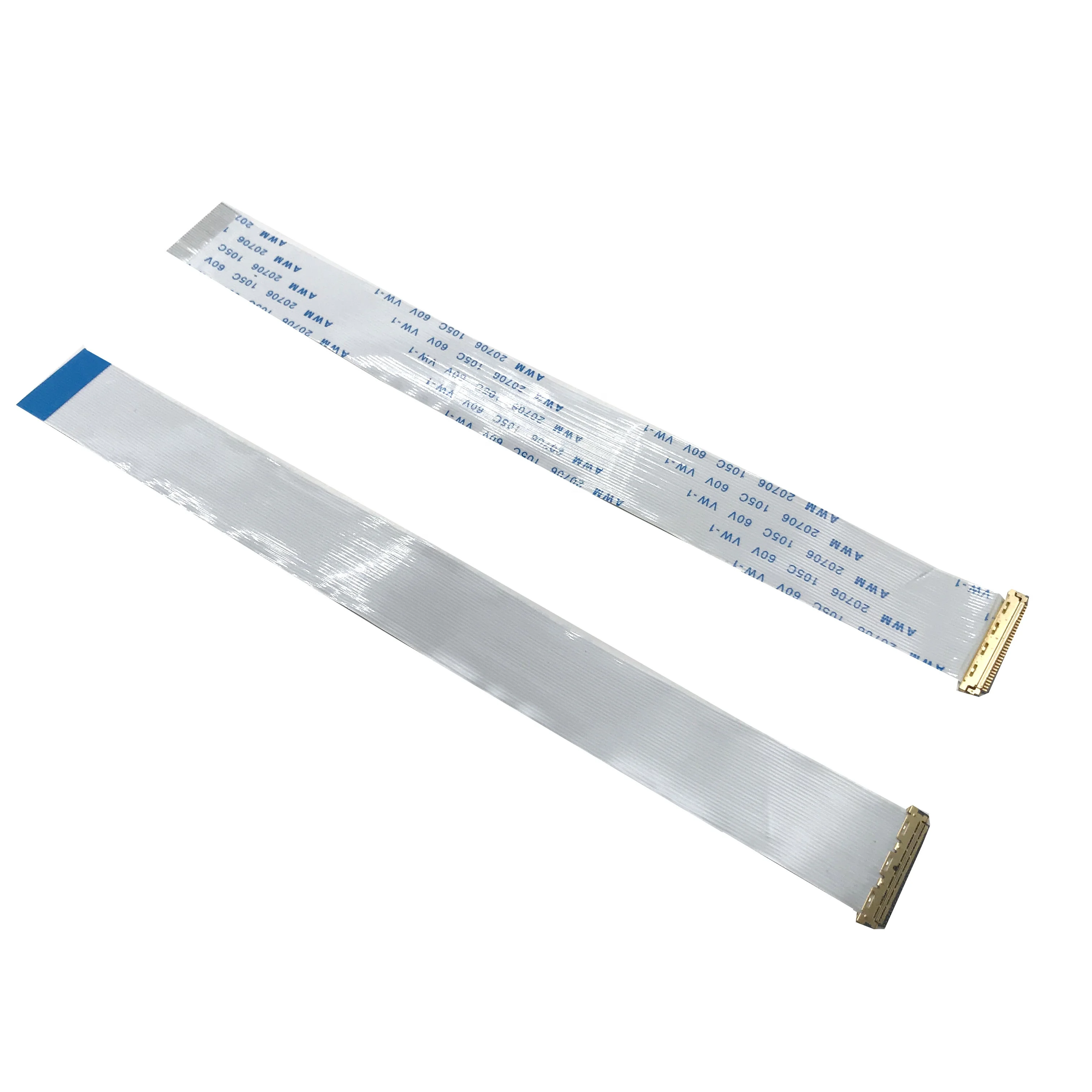 Identical Reverse 4/4/6/6 Style FFC FPC flexible flat cable10-60Pin 0.5mm 1.0mm pitch Ffc Cable