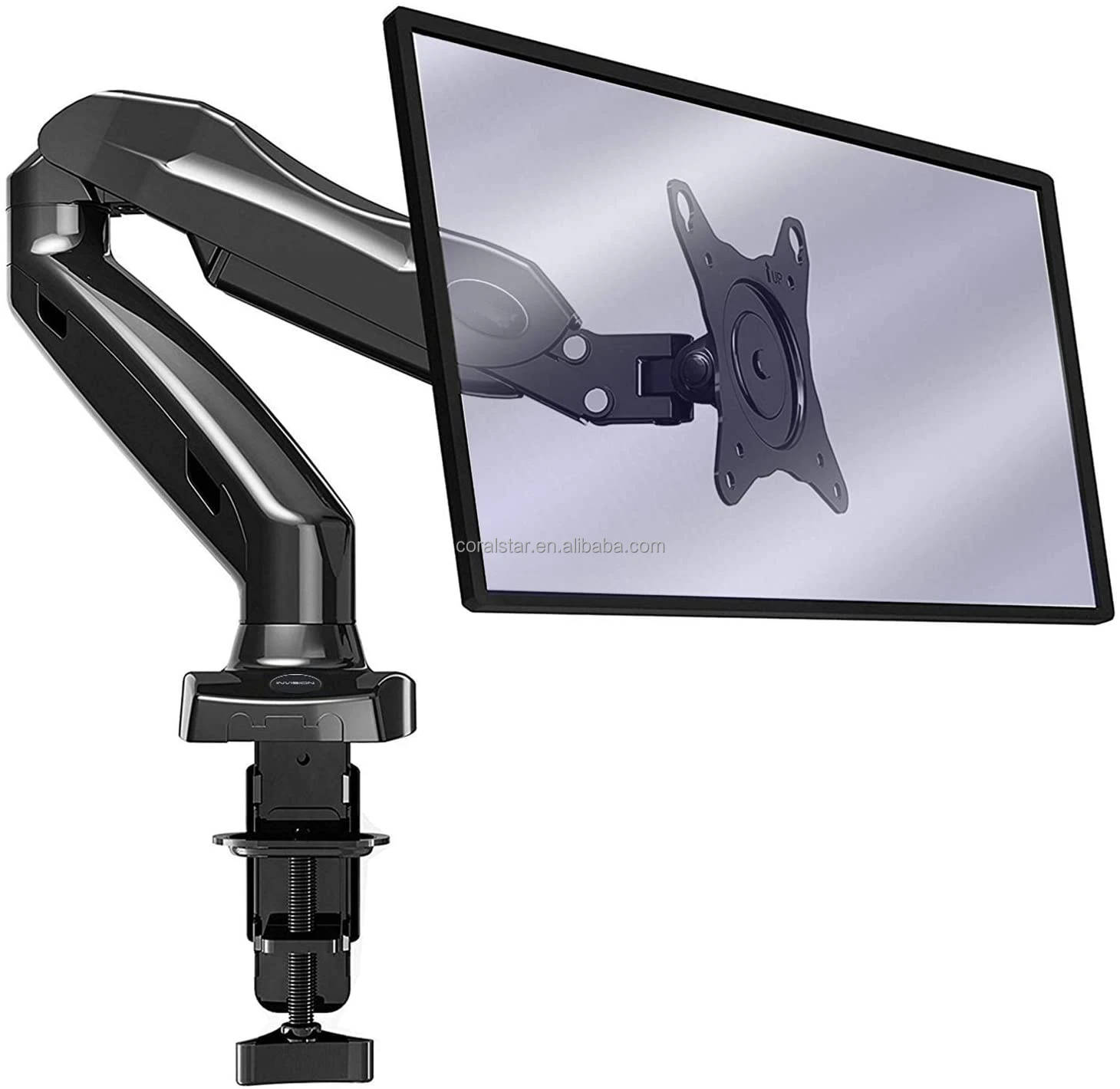 Adjustable 180 Degrees Swivel Desk Mount 360 Rotating Monitor Arm stand