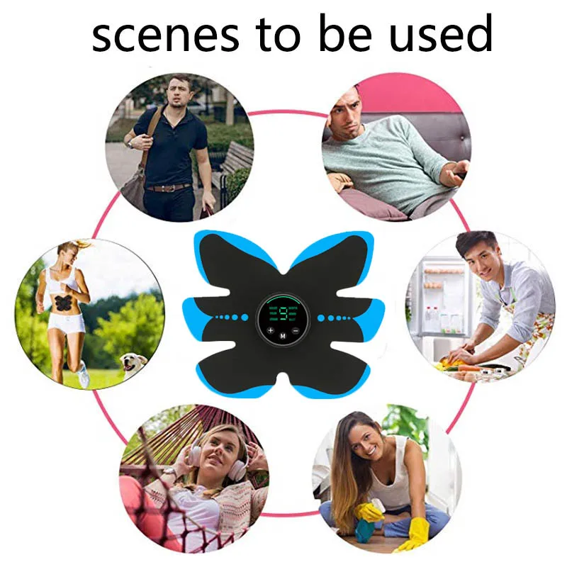 Ab Wheels Roller Stretch Elastic Abdominal Resistance Pull Rope Tool for Muscle Trainer Exercise Muscle Stimulation Massager