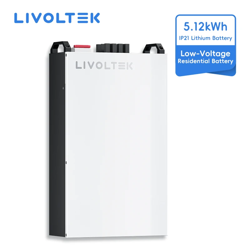 LIVOLTEK солнечные литиевые батареи, хорошая распродажа, долгая гарантия, глубокие циклы, 51,2 В, 100ah литий-ионный аккумулятор для солнечной системы домашнего использования