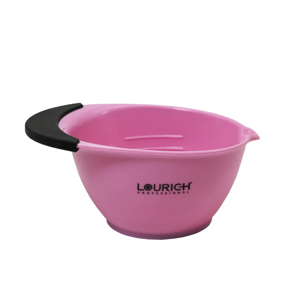 Barber Station Salon Plastic Hair Dyeing Bowl Hair Color Mixing Tinting Bowl