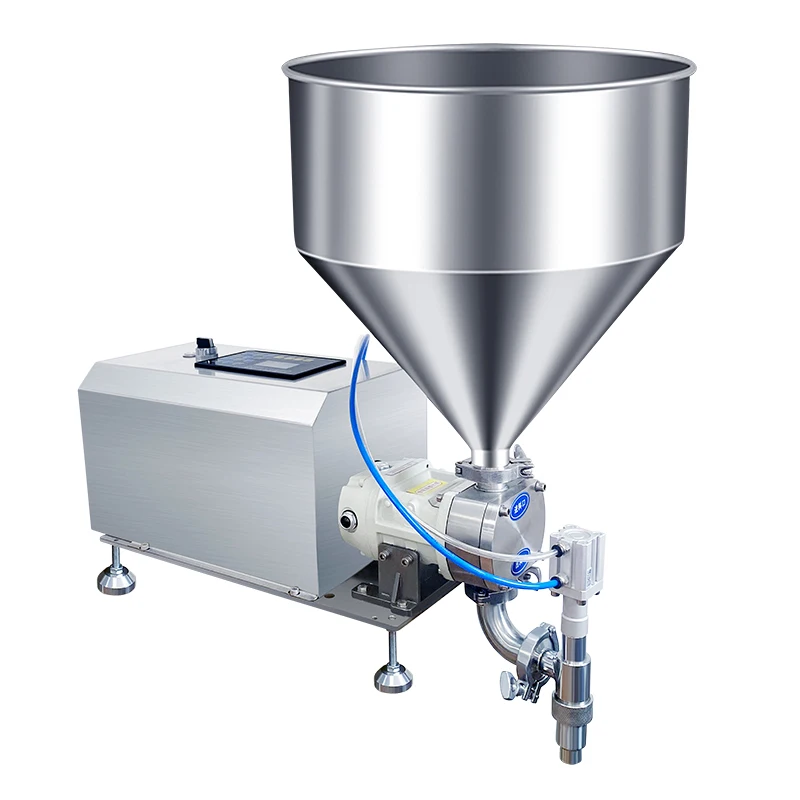 YK Pneumatic Lipstick Cosmetic Lotion Honey Rotor Pump desktop Semi Automatic Filling Machine Price