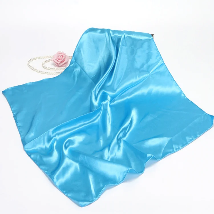 Custom Printed Paisley Polyester Cotton Bandana Square Scarf Luxury Flower Printing Silk Hair Bandana With Logo