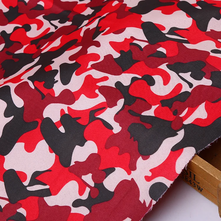 Fabric manufacturer custom printing camo twill NY/CO nylon cotton tactical combat uniform vietnam tiger stripe camouflage fabric